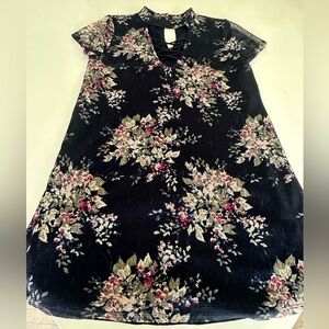 Speechless navy blue Floral Mini Dress